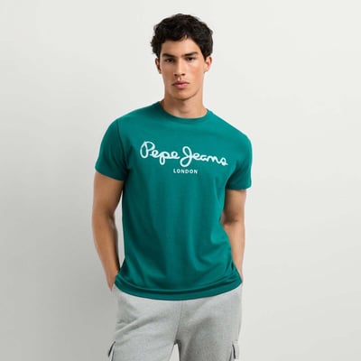 T-Shirt Coupe Slim Avec Logo PEPE JEANS