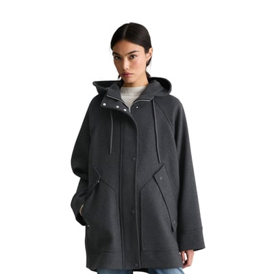 Parka en laine, coupe classique en mélange de laine MARC O’POLO DENIM