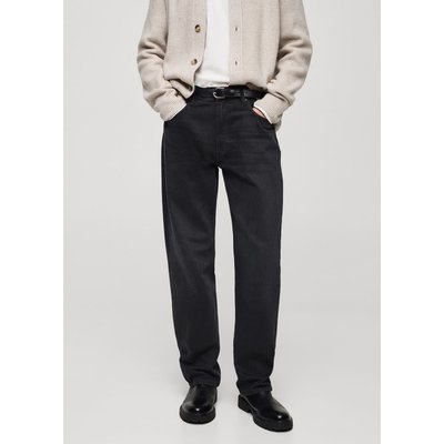Jean Moby straight-fit noir MANGO MAN