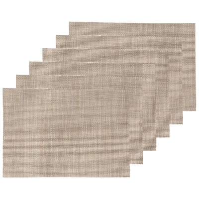 Lot de 6 sets de table rectangulaires MAOLI TOILINUX