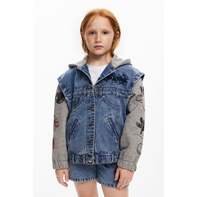 Veste en jean combinée DESIGUAL
