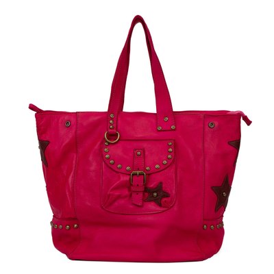 Grand sac à main cabas cuir italien MISS HOLLY OH MY BAG
