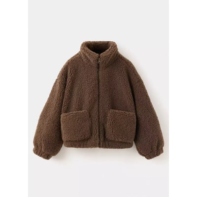 Manteau imitation mouton MANGO KIDS