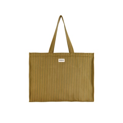 Sac week-end en coton, RAYURES GABRIELLE PARIS