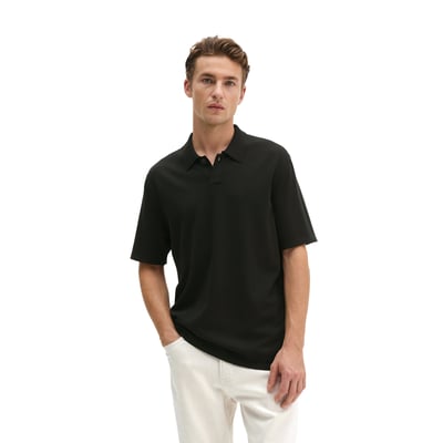 Polo en tricot régulier en pur coton bio MARC O'POLO