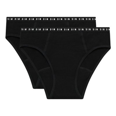 Set van 2 menstruatieslips, medium flow, junior DIM