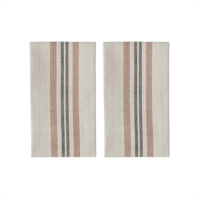 Serviette de table Lot de 2 en coton Living OYOY LIVING DESIGN
