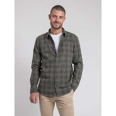 Chemise Manches Longues Carreaux Pur Coton Flanelle Tadumir RITCHIE