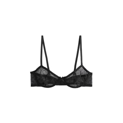 Soutien-gorge en mesh à pois NEXT