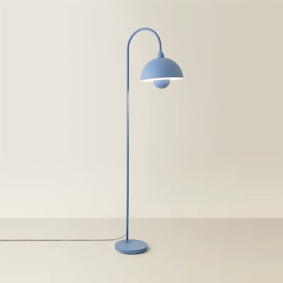 Tiffany Arched Dome Metal Floor Lamp SO'HOME