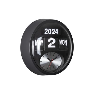 Horloge Murale Thermoplaste ROUND FLIP KARLSSON
