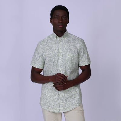 Chemise micro motifs MISE AU GREEN