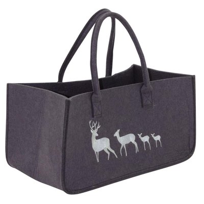 Sac à bûches en feutrine 50 x 25 cm AUBRY GASPARD