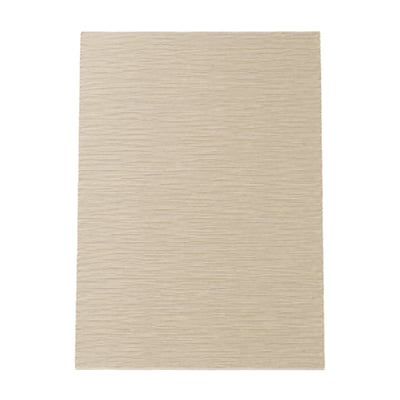 Tapis en tissus naturels blanc 50x70 cm HANNUN