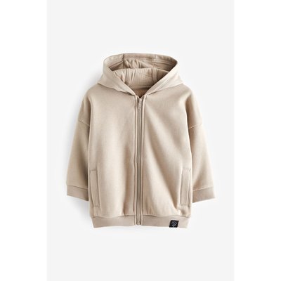 Sweat à capuche taille grande zippée NEXT