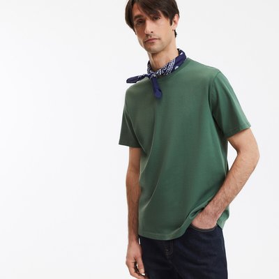 T-shirt de gola redonda, mangas curtas LA REDOUTE COLLECTIONS