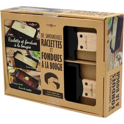 Raclette Fondue Raclette et fondue avec Dépliant COOKUT