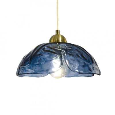 Suspension en verre et métal, KLOVER C-CREATION