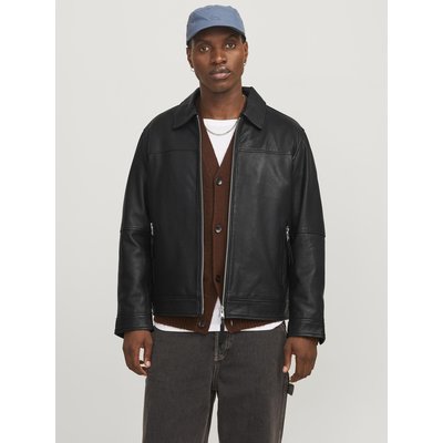 Veste En Cuir Veste en cuir JACK & JONES