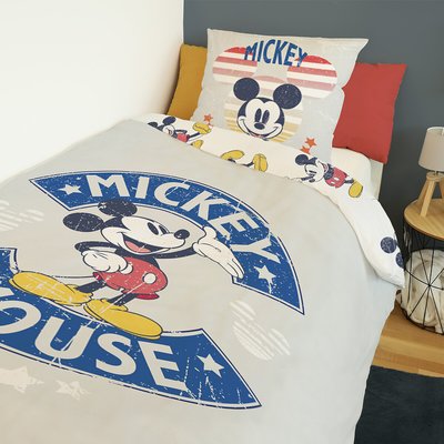 Bedlinnenset in katoen, Mickey Vintage MICKEY