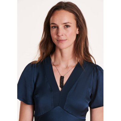 Collier cravate à perles LA FEE MARABOUTEE