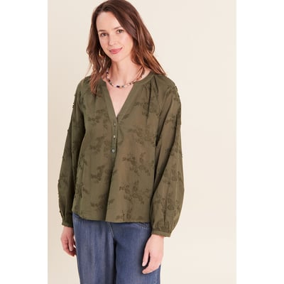 Blouse ample manches longues fluide BREAL