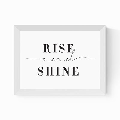 Rise and Shine by Honeymoon Hotel Print EAST END PRINTS