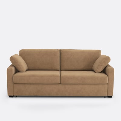 Canapé convertible 2, 3 ou 4 places, Comfort Bultex®, en velours, TIMOR LA REDOUTE INTERIEURS
