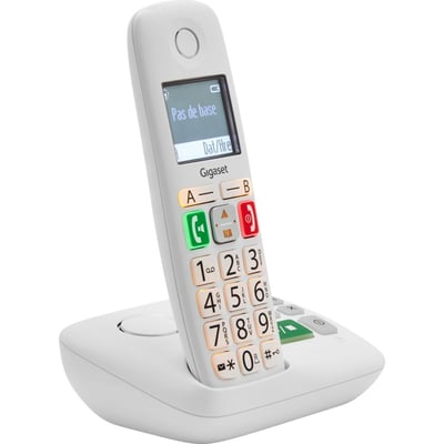 Téléphone sans fil E290A Blanc GIGASET