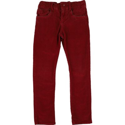 Pantalon velours lisse bordeaux - Très bon état OKAIDI