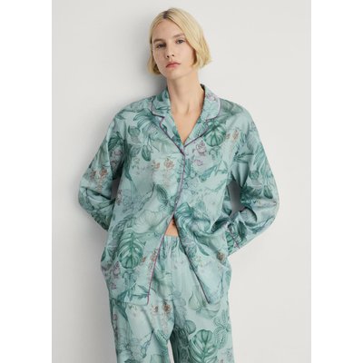 Chemise de pyjama imprimé tropical MANGO