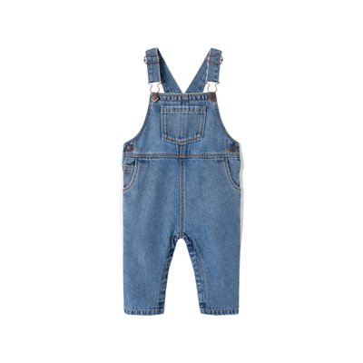 Salopette en denim VERTBAUDET