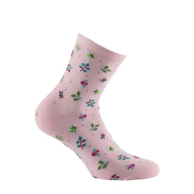 Socquettes jersey en coton motif Liberty MADE IN FRANCE KINDY