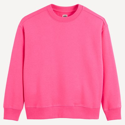Sweat col rond, en molleton LA REDOUTE COLLECTIONS