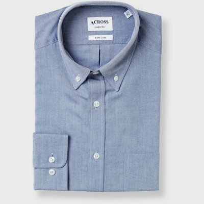 Chemise Confort fit easy care en oxford de coton ACROSS