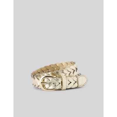 Ceinture tressée dorée BZB