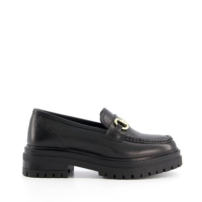 Mocassins en cuir à semelle crantée - GALLAGHER DUNE LONDON