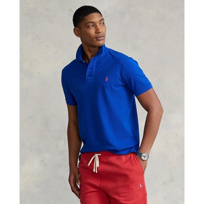 Футболка-поло узкого покроя из трикотажа пике POLO RALPH LAUREN