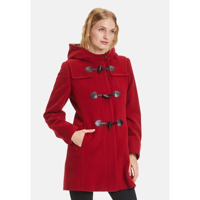 Manteau rouge capuche cheap