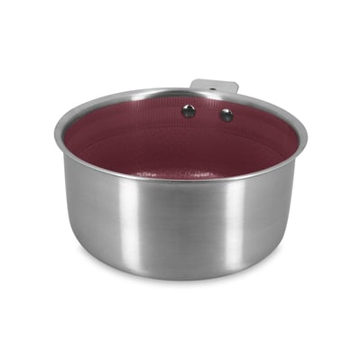 Casserole 18cm en acier inoxydable, AGLAE MENASTYL