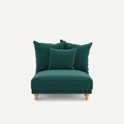 Chauffeuse, en toile jaspée, LAZARE AM.PM