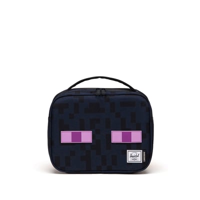 Lunch box en matières recyclées MINECRAFT POP QUIZ HERSCHEL
