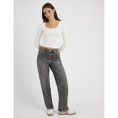 Jean boyfriend gris La Redoute