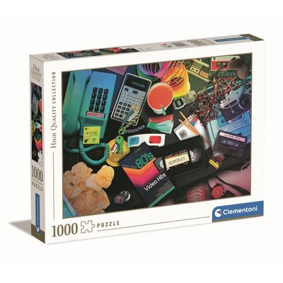 1000 pièces - Nostaligie 80's CLEMENTONI