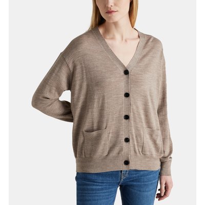 Gilet Droit Abess G En Laine Mérinos GALERIES LAFAYETTE