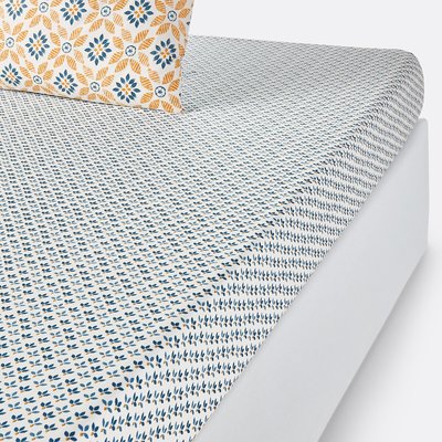 Drap housse percale de coton, Soleme LA REDOUTE INTERIEURS