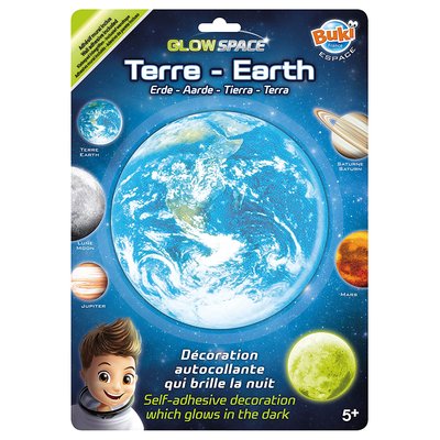 Terre brillante la nuit BUKI FRANCE