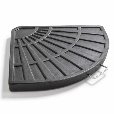 Dalle de parasol lestée 14 kg, LIDO OVIALA