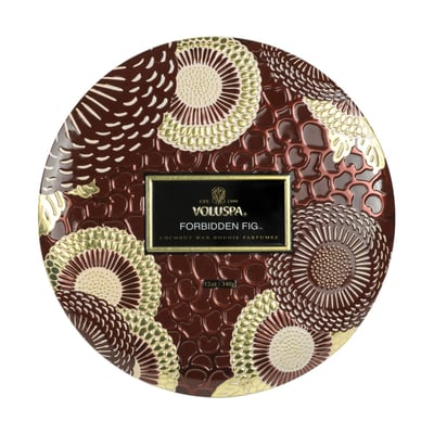 forbidden fig - bougie 3 mèches VOLUSPA