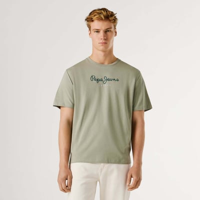 T-Shirt Coupe Regular Avec Logo Imprimé PEPE JEANS